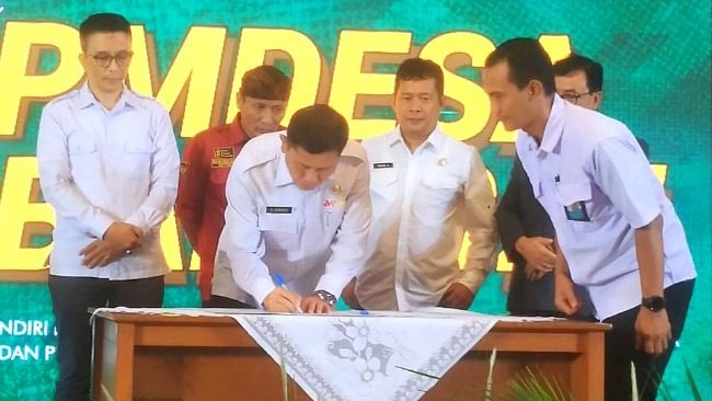 DPMD Sukabumi Pastikan Pembangunan Desa Selaras dengan RPJMN