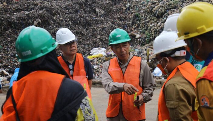 Dampingi Staf Ahli Meneri LH , Sekda Berharap Peresmian RDF Cimenteng Berjalan Lancar