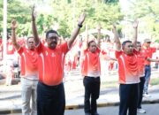 Senam Bersama KORMI, Bupati: Olahraga Rekreasi Menyehatkan dan Mempererat Kebersamaan