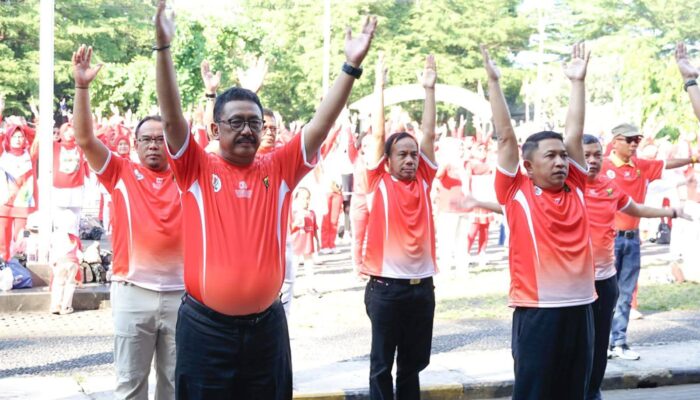 Senam Bersama KORMI, Bupati: Olahraga Rekreasi Menyehatkan dan Mempererat Kebersamaan