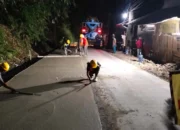 Dinas PU Sukabumi Rekonstruksi Jalan Nagrak–Cibadak, Dorong Konektivitas dan Keselamatan Pengguna Jalan