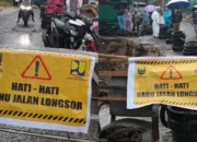 DPU Sukabumi Gerak Cepat Tangani Pergeseran Tanah di Cibadak, Pasang Rambu dan Lakukan Asesmen Kerusakan
