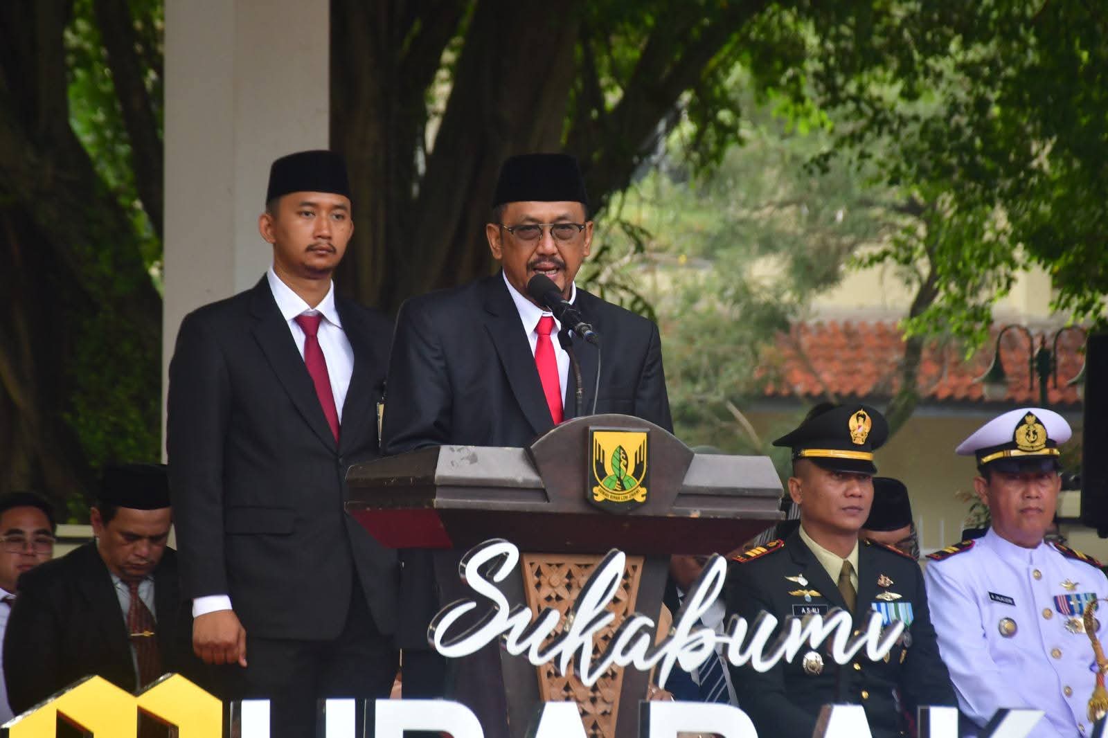 Upacara Harkitnas ke 118 Tingkat Kabupaten Sukabumi, Jaga Tunas Bangsa Demi Kedaulatan Negara