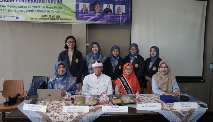 PSU Bekasi Perkuat Kompetensi Puluhan Guru PAUD Gunungguruh lewat Workshop STEAM Berbasis Inkuiri
