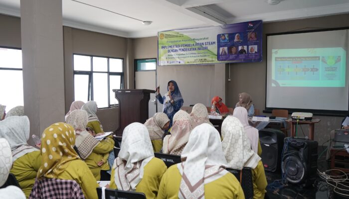 PSU Bekasi Perkuat Kompetensi Puluhan Guru PAUD Gunungguruh lewat Workshop STEAM Berbasis Inkuiri