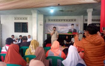 Teddy Setiady Serap Aspirasi Warga Pondokkaso Landeuh di Reses II DPRD Sukabumi