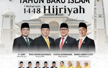 DPRD Sukabumi Mengucapkan Selamat Memperingati Tahun Baru Islam 1 Muharram 1448