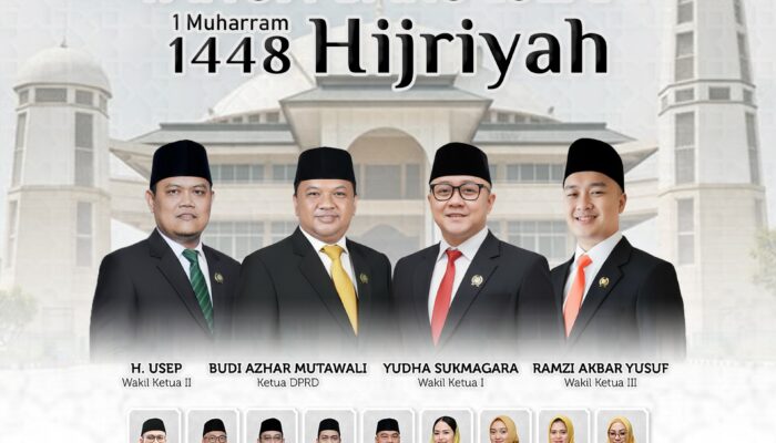 DPRD Sukabumi Mengucapkan Selamat Memperingati Tahun Baru Islam 1 Muharram 1448