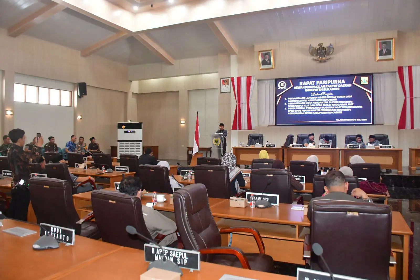 Tok! DPRD Sukabumi Setujui Perda Trantibum di Rapat Paripurna