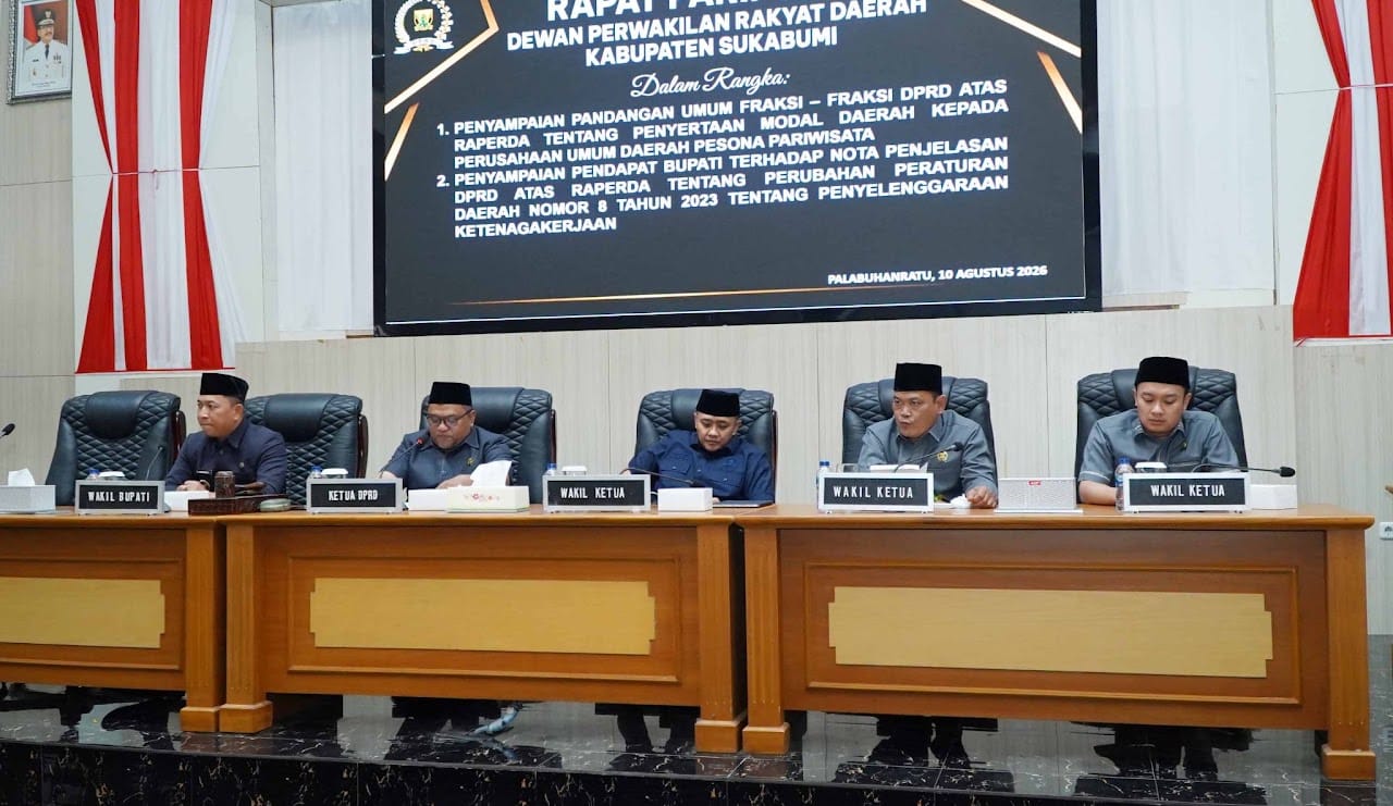 DPRD Sukabumi Soroti Penyertaan Modal Perumda Pesona Pariwisata, Nilai Belum Disepakati
