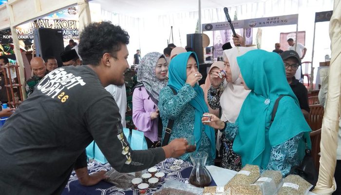 Bupati Asep Japar Gemaungkan Kembali "Emas Hitam" Sukabumi di Tengah Festival Kopi II