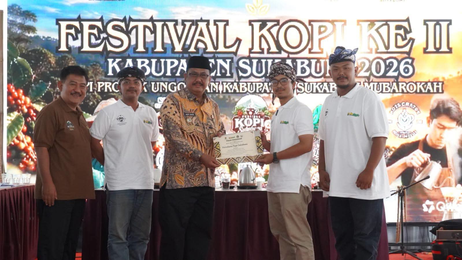 Bupati Asep Japar Gemaungkan Kembali "Emas Hitam" Sukabumi di Tengah Festival Kopi II