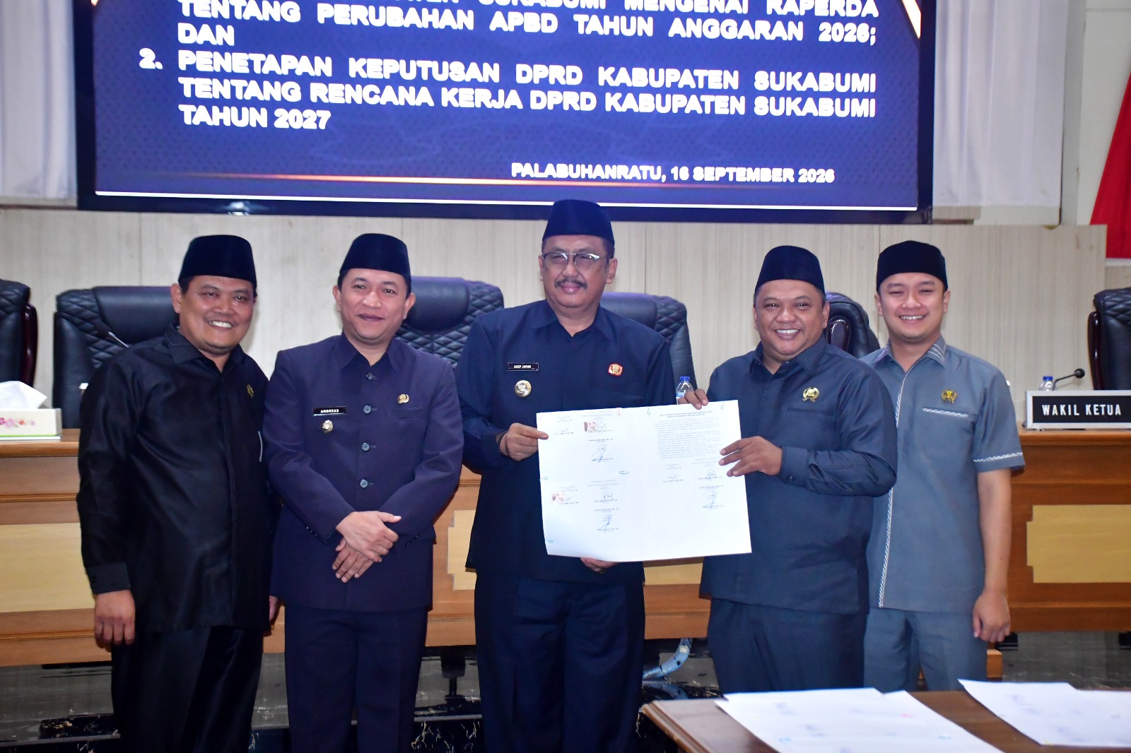 APBD Perubahan Sukabumi Disepakati, DPRD Ungkap Arah Penggunaan Tambahan Rp89 Miliar