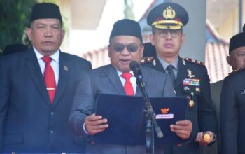Ketua DPRD Kabupaten Sukabumi Bacakan Ikrar Hari Kesaktian Pancasila
