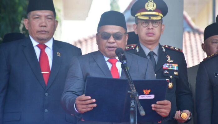 Ketua DPRD Kabupaten Sukabumi Bacakan Ikrar Hari Kesaktian Pancasila