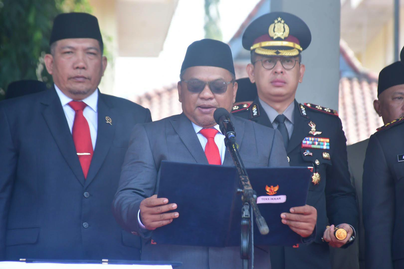 Ketua DPRD Kabupaten Sukabumi Bacakan Ikrar Hari Kesaktian Pancasila