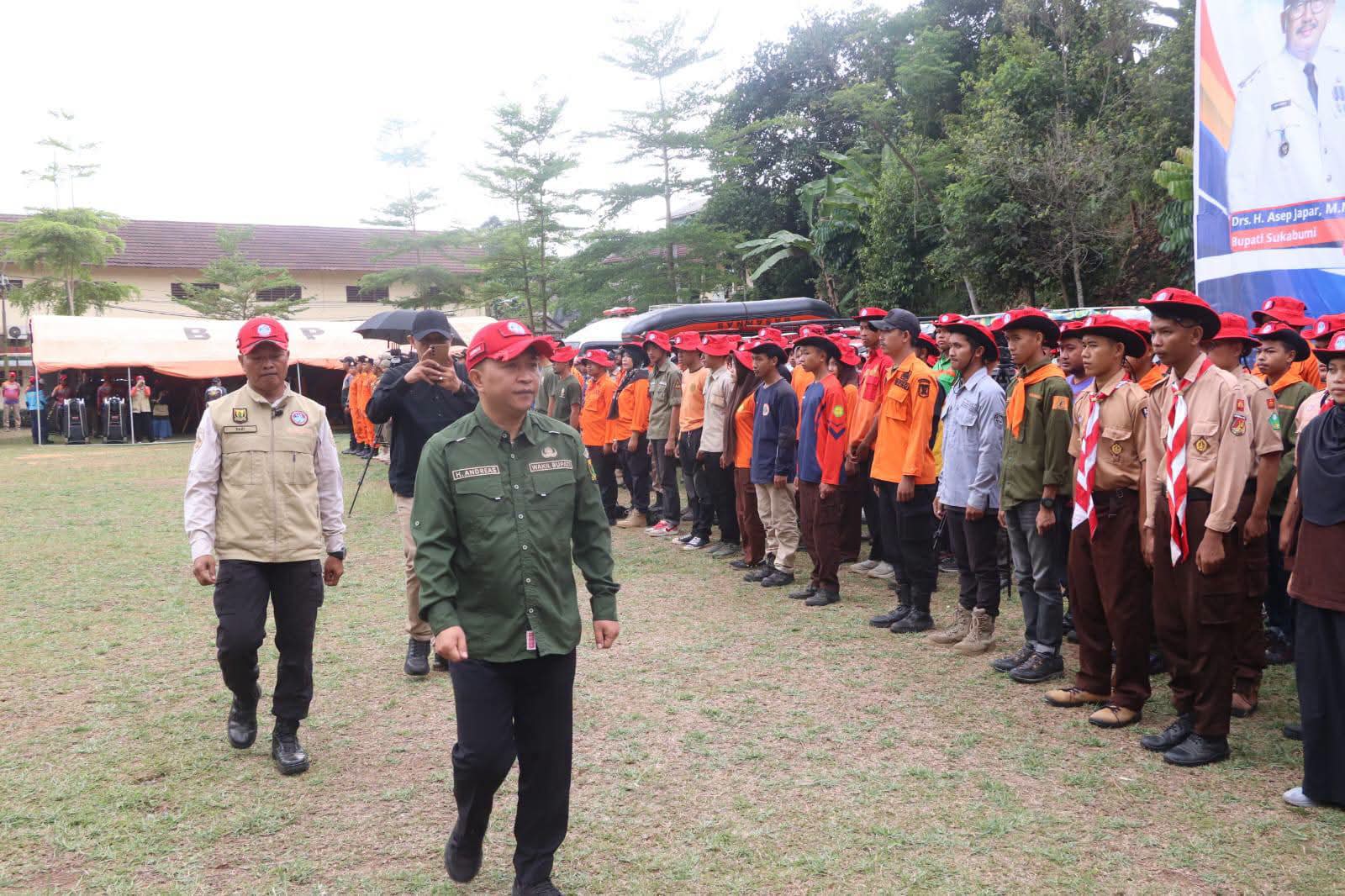 Wabup Sukabumi Ajak Relawan Perkuat Edukasi dan Pendampingan Mitigasi Bencana
