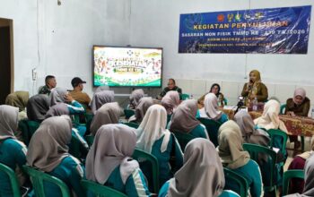 Satgas TMMD ke-130 Kodim 0622 Sukabumi Edukasi Warga tentang Stunting dan Deteksi Dini Kanker Serviks